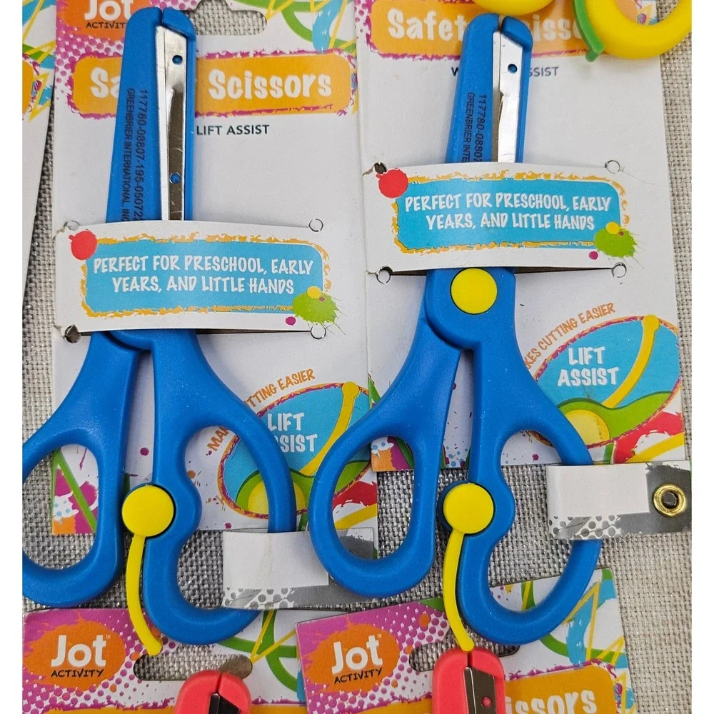 Jot Highlighters and Safety Scissors Bulk Set Kids School Supplies 23pc Bundle